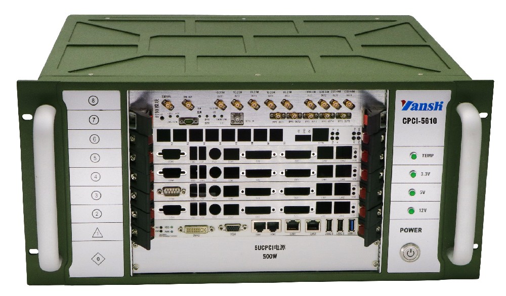 6U CPCI机箱 | CPCI-5610